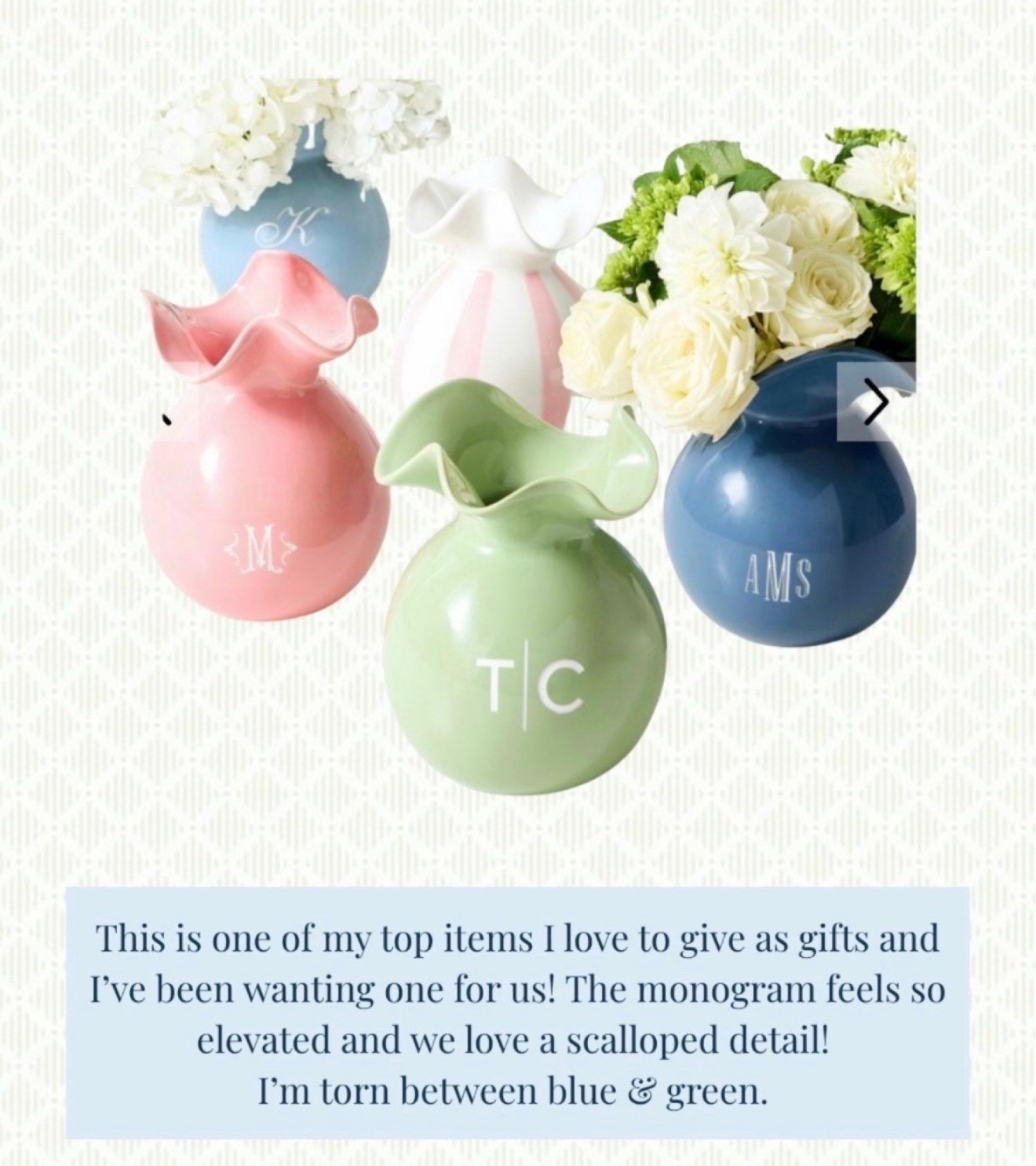I have had my eye on this vase for so long! They make such great gifts

#LTKHome