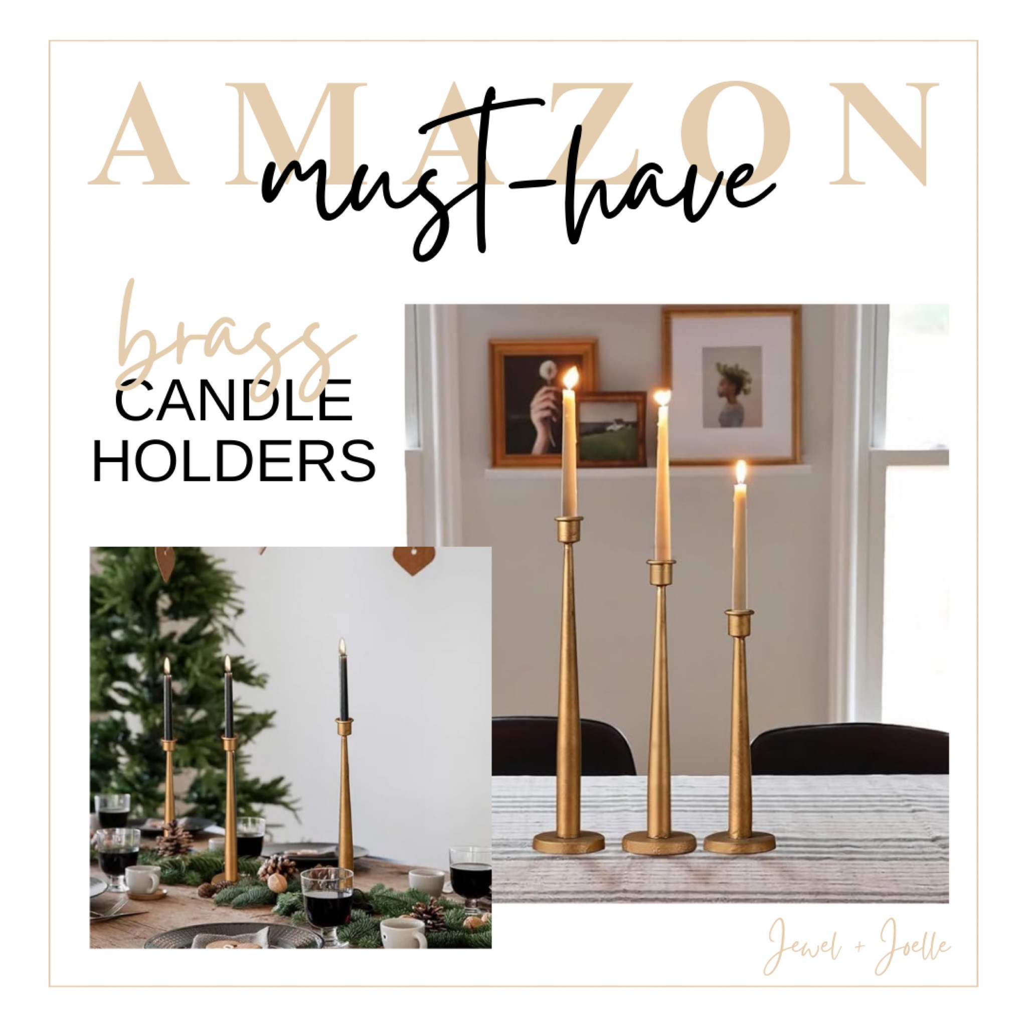 Brass Candle Holders | Decorative Candle Stands

Perfect for a classic wedding, baby shower, or graduation party. Add these to your living room, bedroom, or dining table to create elegant and beautiful statement pieces.

#LTKhome #LTKwedding #LTKparties