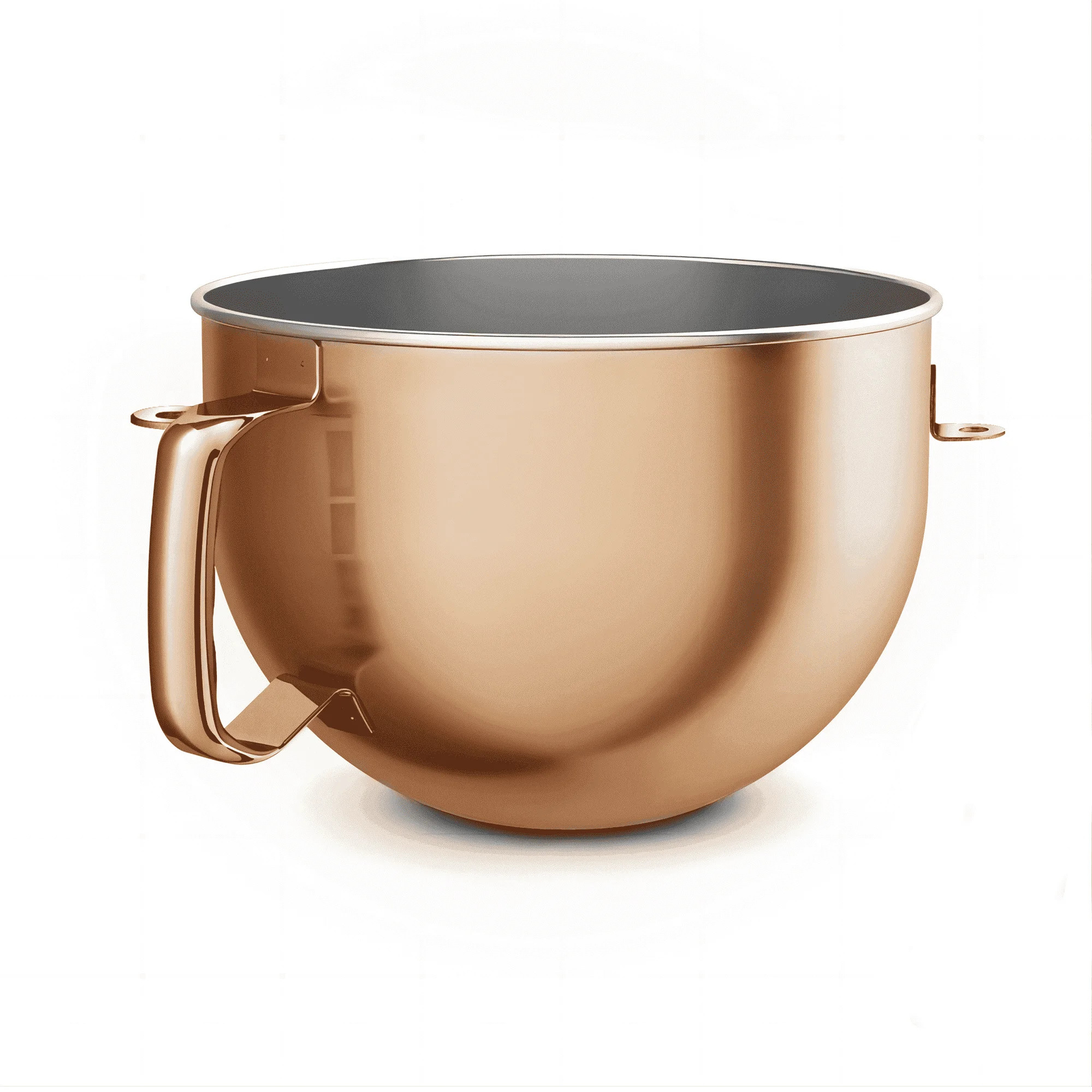 Copper Color Stainless Steel 6 Quart Mixing Bowl for Kitchen Aid Professional Bowl Lift Stand Mix... | Walmart (US)