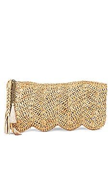 florabella Avon Clutch in Natural & Gold from Revolve.com | Revolve Clothing (Global)