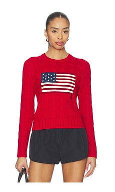 Polo Ralph Lauren Cotton Crewneck Pullover Sweater in Red from Revolve.com | Revolve Clothing (Global)