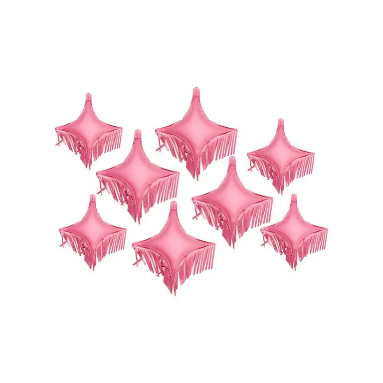 Packed Party Pink Sparkle Fringe Balloon Set | Walmart (US)