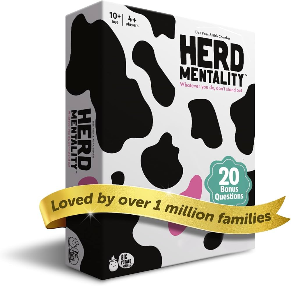 Big Potato Herd Mentality: Udderly Hilarious Board Game for Group Fun | Easy Setup & Play | The P... | Amazon (US)