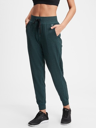 GapFit Brushed Tech Jersey Joggers | Gap Factory