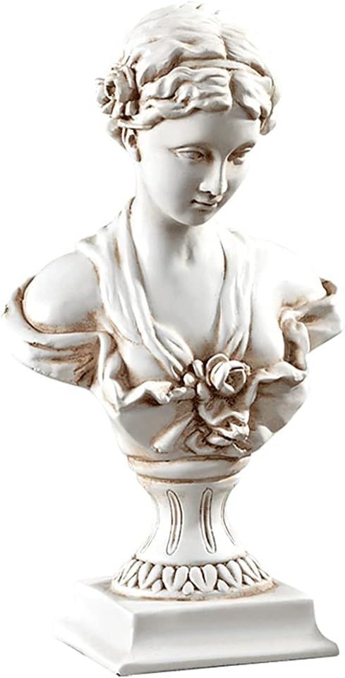 11.8" Classic Greek Venus de Milo Bust Statue, Resin Roman Goddess of Love and Beauty Sculpture Figu | Amazon (US)