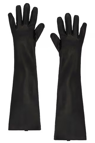 EAVES Leather Gloves in Black from Revolve.com | Revolve Clothing (Global)