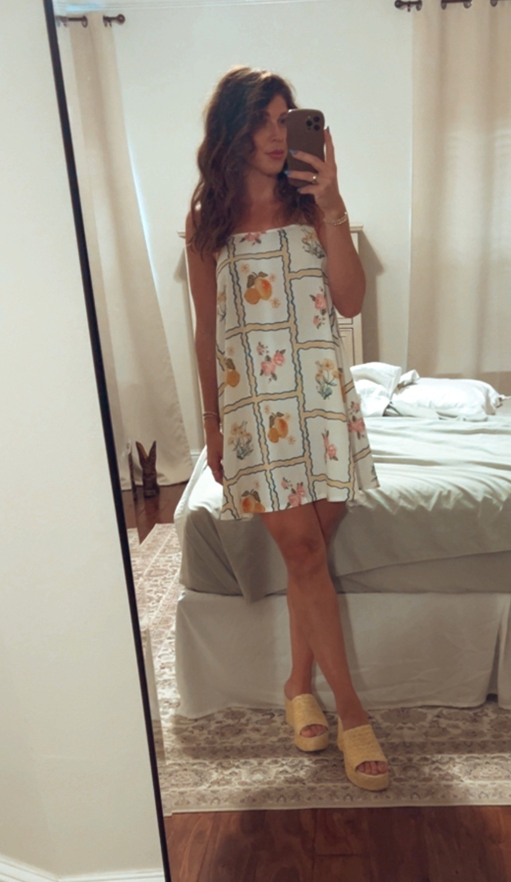So many compliments on this dress. It’s so light and airy, true to size and has adjustable straps! I always wear a pair of white spandex shorts under my foley short dresses so I’m not uncomfortable 🙃 I’ll link those too ! This dress is perfect for many occasions! #summerdresses #patterndress #everythingdress 

#LTKFindsUnder50 #LTKSaleAlert #LTKSeasonal