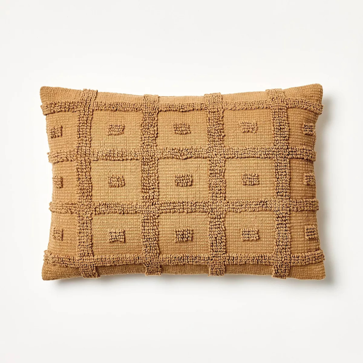 Tufted Geo Lumbar Throw Pillow - Threshold™ designed with Studio McGee | Target