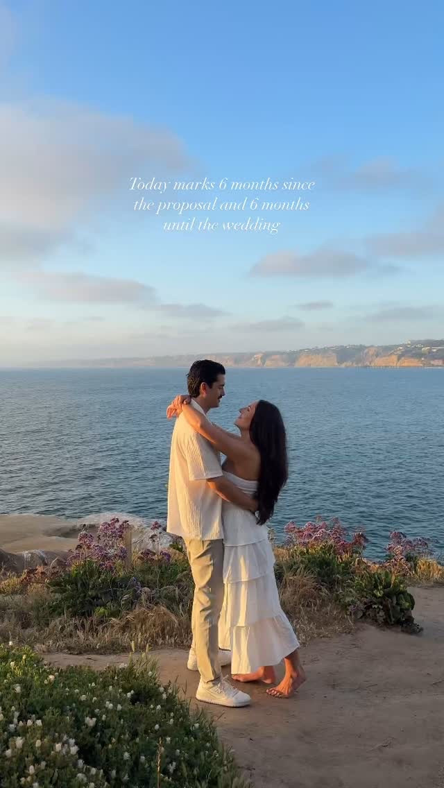 The sweetest halfway point 🕊️ 


#2025Bride #BrideToBe #WeddingCountdown #EngagementPhotos #EngagementShoot #CapturedLove #LoveInFocus #CountdownToIDo #OurLoveStory #2025wedding