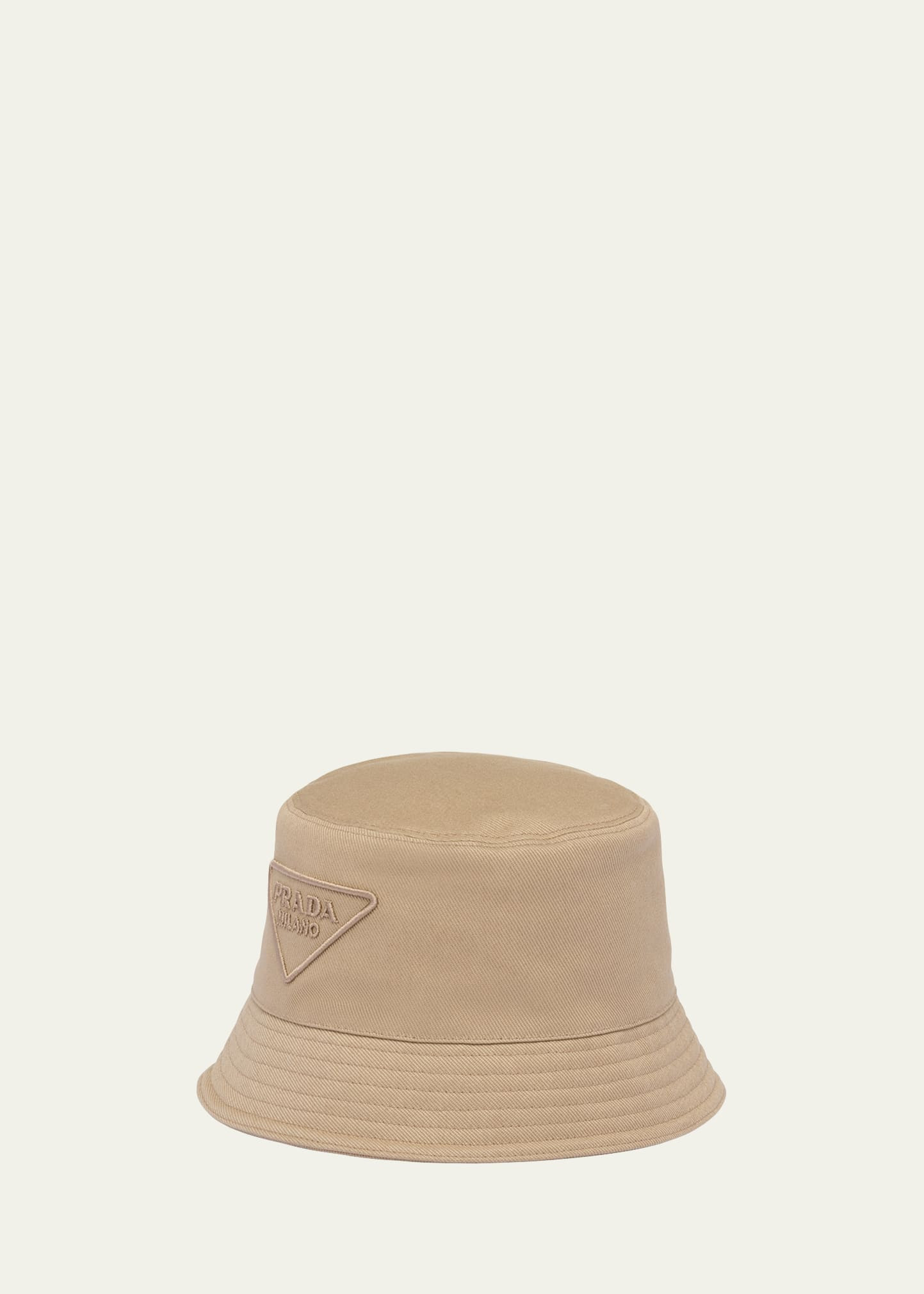 Men's Triangle Logo Fringe Bucket Hat | Bergdorf Goodman