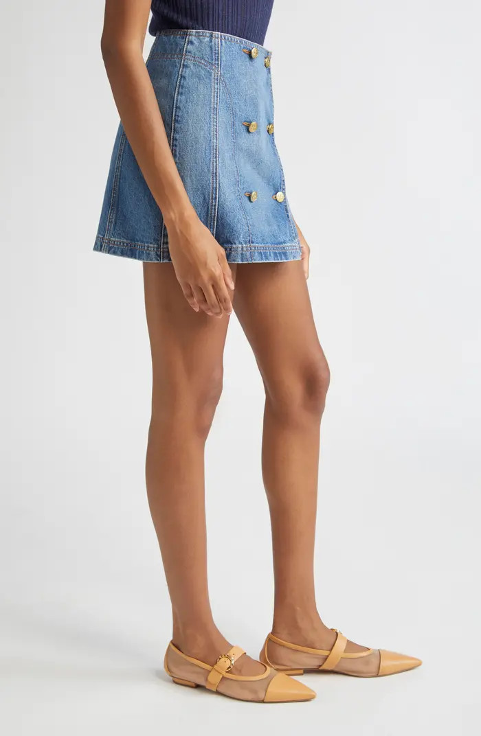Ulla Johnson The Clara Denim Miniskirt | Nordstromrack | Nordstrom Rack