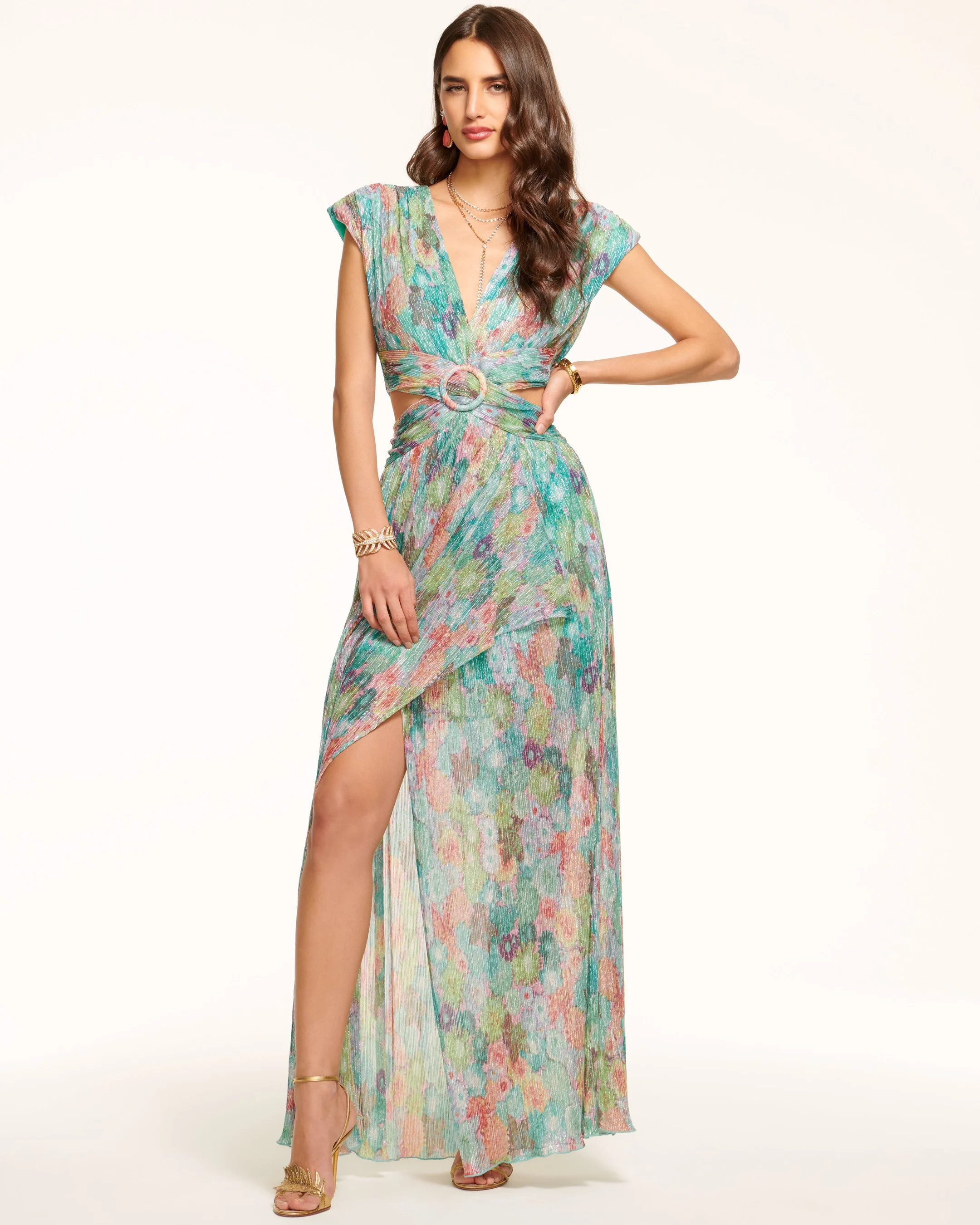 Genesis Cutout Maxi Dress | Ramy Brook