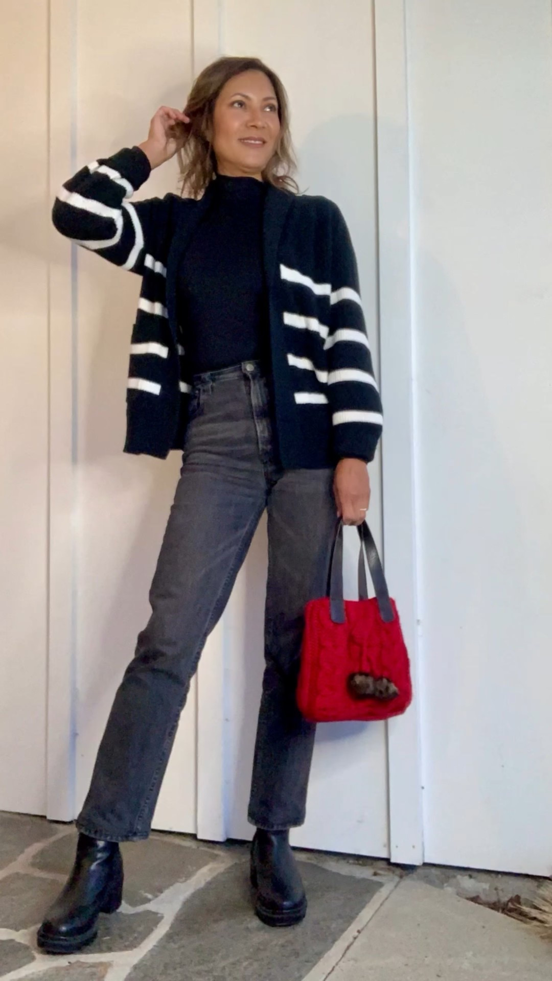 “If Christmas is just a nice legend, in a sense, you are on your own. But if Christmas is true, then you can be saved by grace.” — Timothy Keller

Yesterday in church I saw the sweetest Christmas pageant and the world stopped for just a moment.  The children and adults who acted out the story of Jesus birth were chosen randomly and the audience sang the story, and the Bible was was the script.  Simple costumes, humble props, and a heartfelt reminder that the king of glory was born in poor and powerless circumstances to bring those who are far from God into His inner circle. 

Levi’s jeans are currently on sale, so tap to see the deals, but also, let’s remember that the joy of Christmas is not held in a trendy look or impressive presents, but in the gifts of God’s forgiveness, grace and love.

How are you keeping the meaning of Christmas in your heart this season? Share this with a Christian mama who’s trying to keep up with all the holiday tasks, but needs a moment to slow down and remember that Jesus is the reason for the season.
#LTKOver40
#LTKvlog

✈️ this post with a Christian Mama who’s trying to keep up and needs a reminder that Jesus is the reason for the season! 🎄

#themeaningofchristmas #lovecamedown #joyoftheseason #christmasseason #christmas #christianwomen #styleover60 #blackjeansoutfit

#LTKGiftGuide #LTKHoliday #LTKdayinmylife