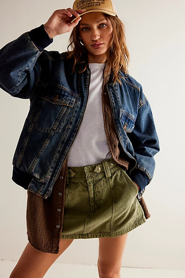 We The Free Sterling Cord Mini Skirt | Free People (Global - UK&FR Excluded)