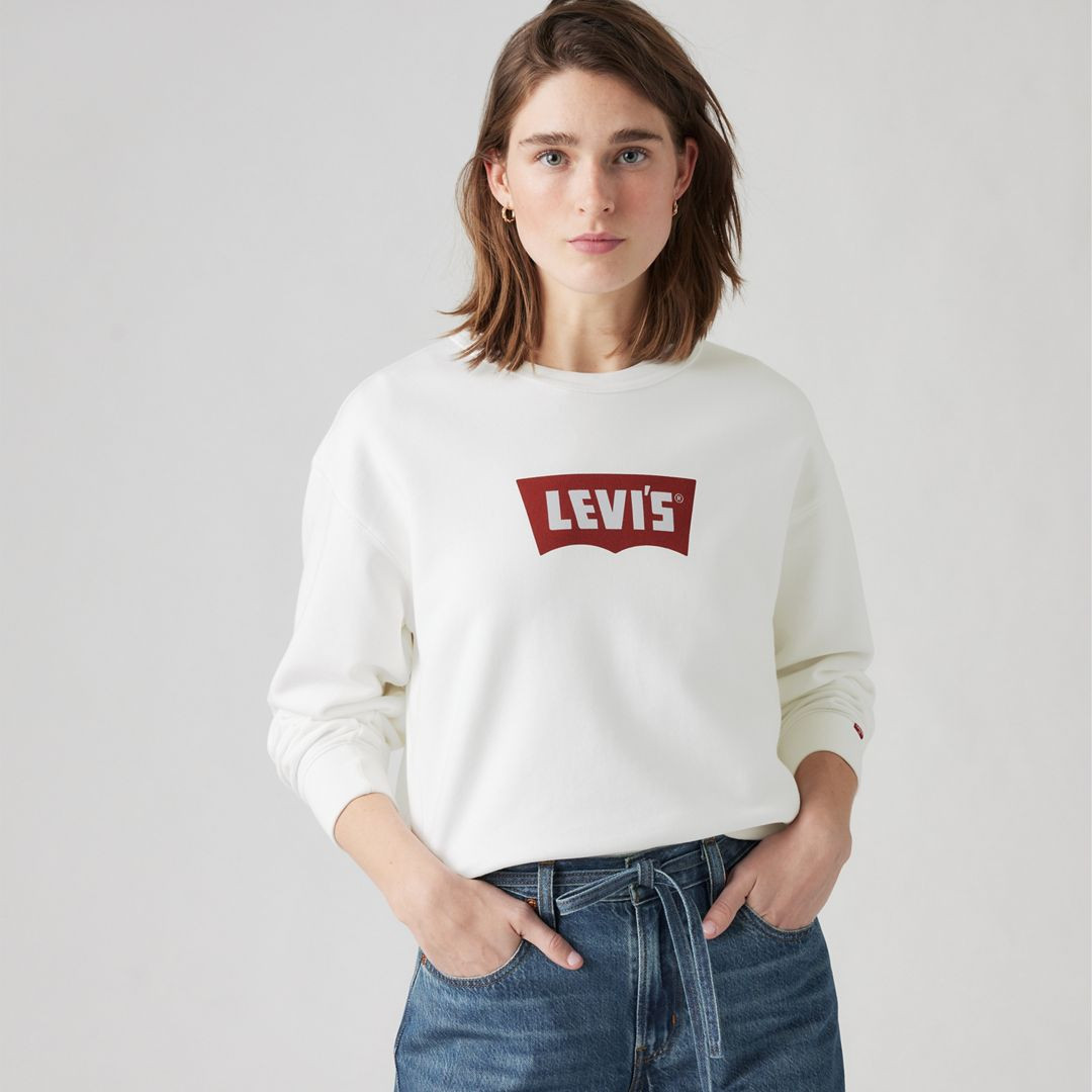 Levi's Graphic Iconic Heritage Crewneck Sweatshirt - Women's S | Levi's US