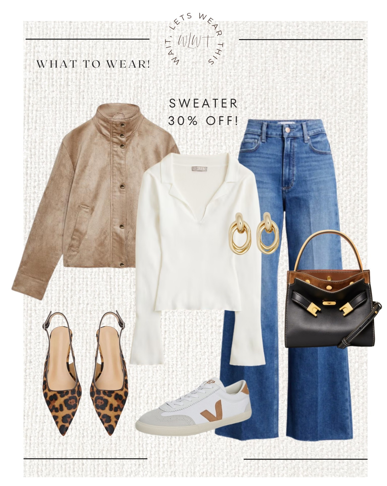 Fall inspo! Sweater 30% off🎉 jacket is a Zara find under $100

#LTKStyleTip #LTKOver40