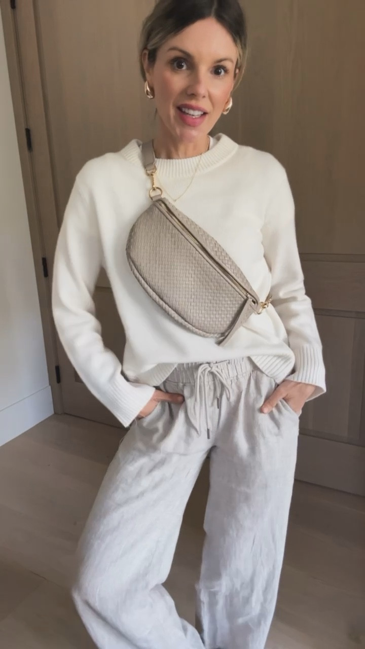 I just love this @Quince outfit! I love the neutral chic look! 

#LTKSeasonal #LTKdayinmylife #LTKootd