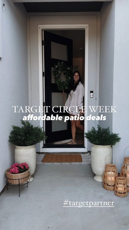 It’s Target Circle Week! My planters + lanterns are all 30% off! Perfect time to upgrade your outdoor space! Ps even my shorts + sandals are on sale for Target Circle Week! #ad #targetpartner #Targetcircleweek

#LTKVideo #LTKxTarget #LTKsalealert