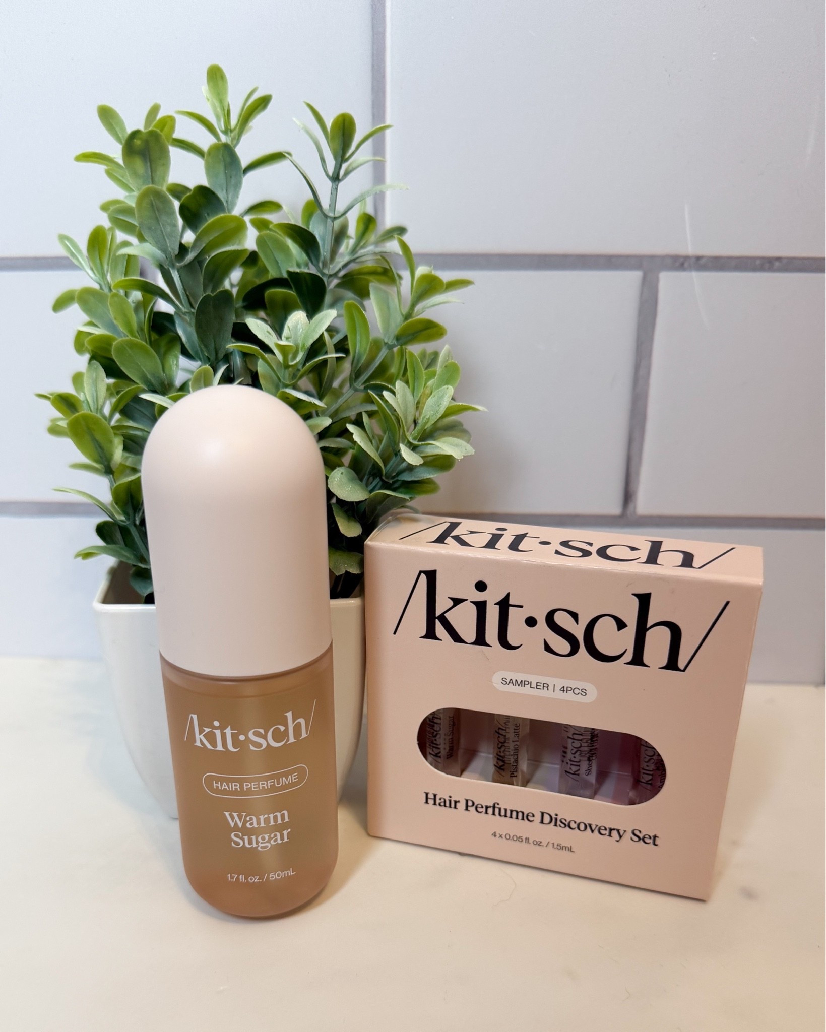 The Kitsch Hair Perfume Spray is 50% off today only at Ulta Beauty. Grab the follower favorite Warm Sugar OR you can get the sample set to try out several scents. #ad #ulta #ultabeauty @ultabeauty

#LTKselfcare #LTKBeauty #LTKSaleAlert