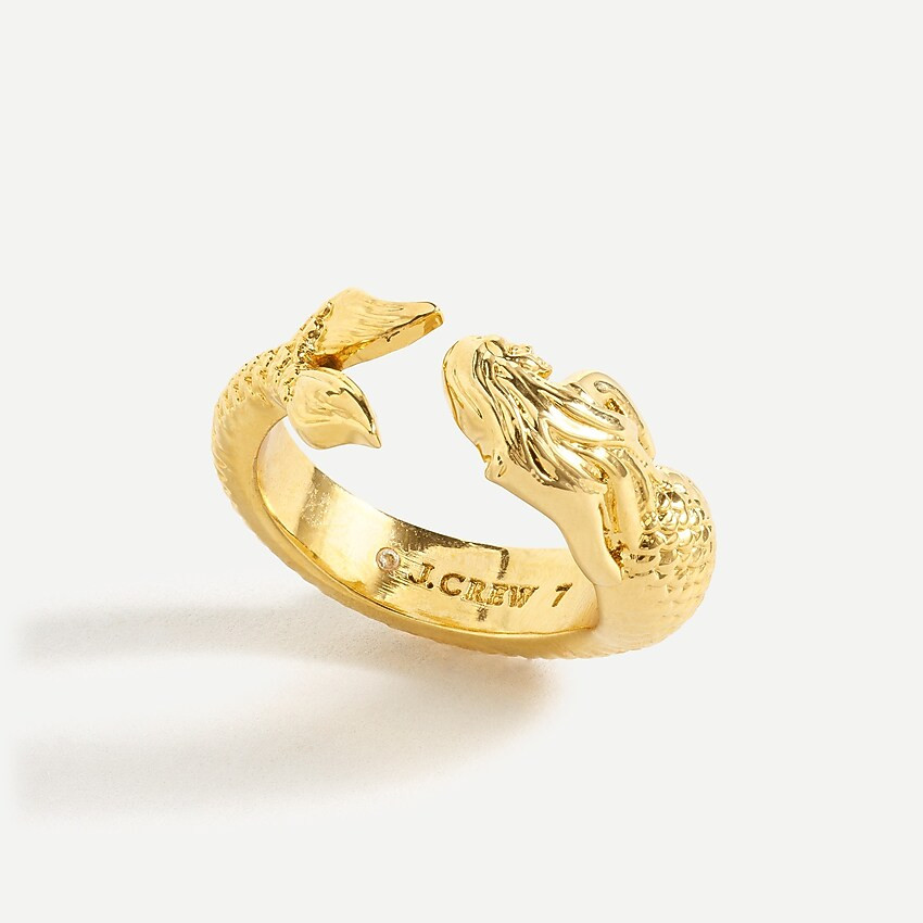 Mermaid ring | J. Crew US