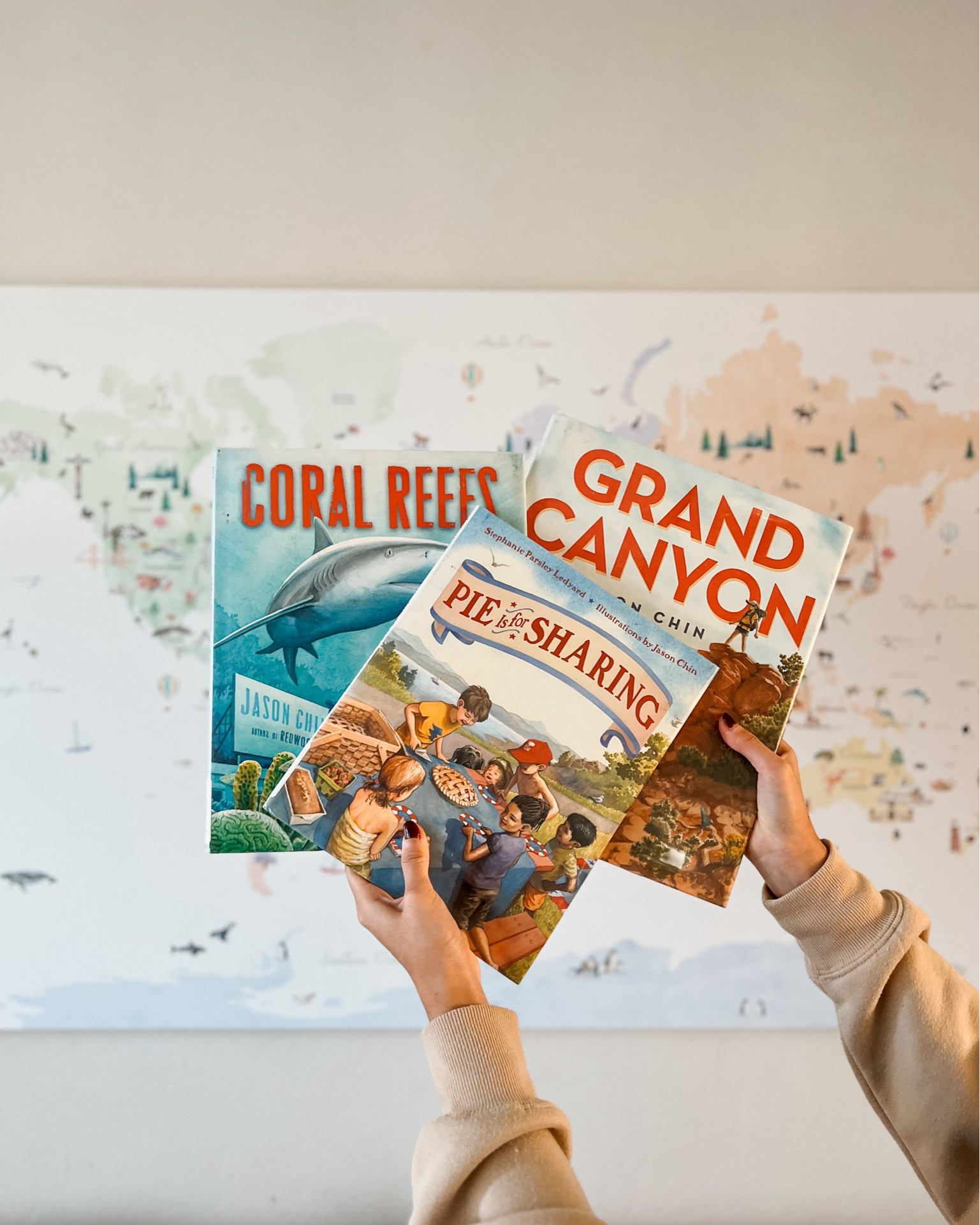 A compilation of children’s books from one of our favorite illustrators, Jason Chin!