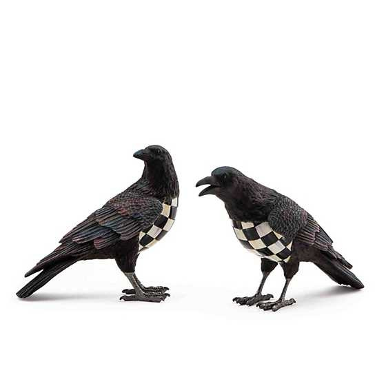 Spellbound Ravens, Set of 2 | MacKenzie-Childs