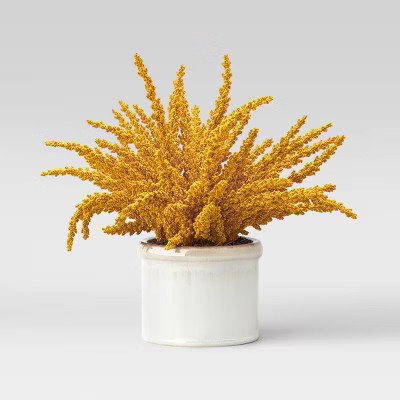 Medium Artificial Goldenrod Arrangement - Threshold™ | Target