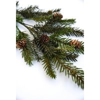 Artificial Pine, Christmas Evergreen Spray, Faux Cedar, Greenery Stem, Faux Artificial Pine For Decorating, Tall Stem | Etsy (US)