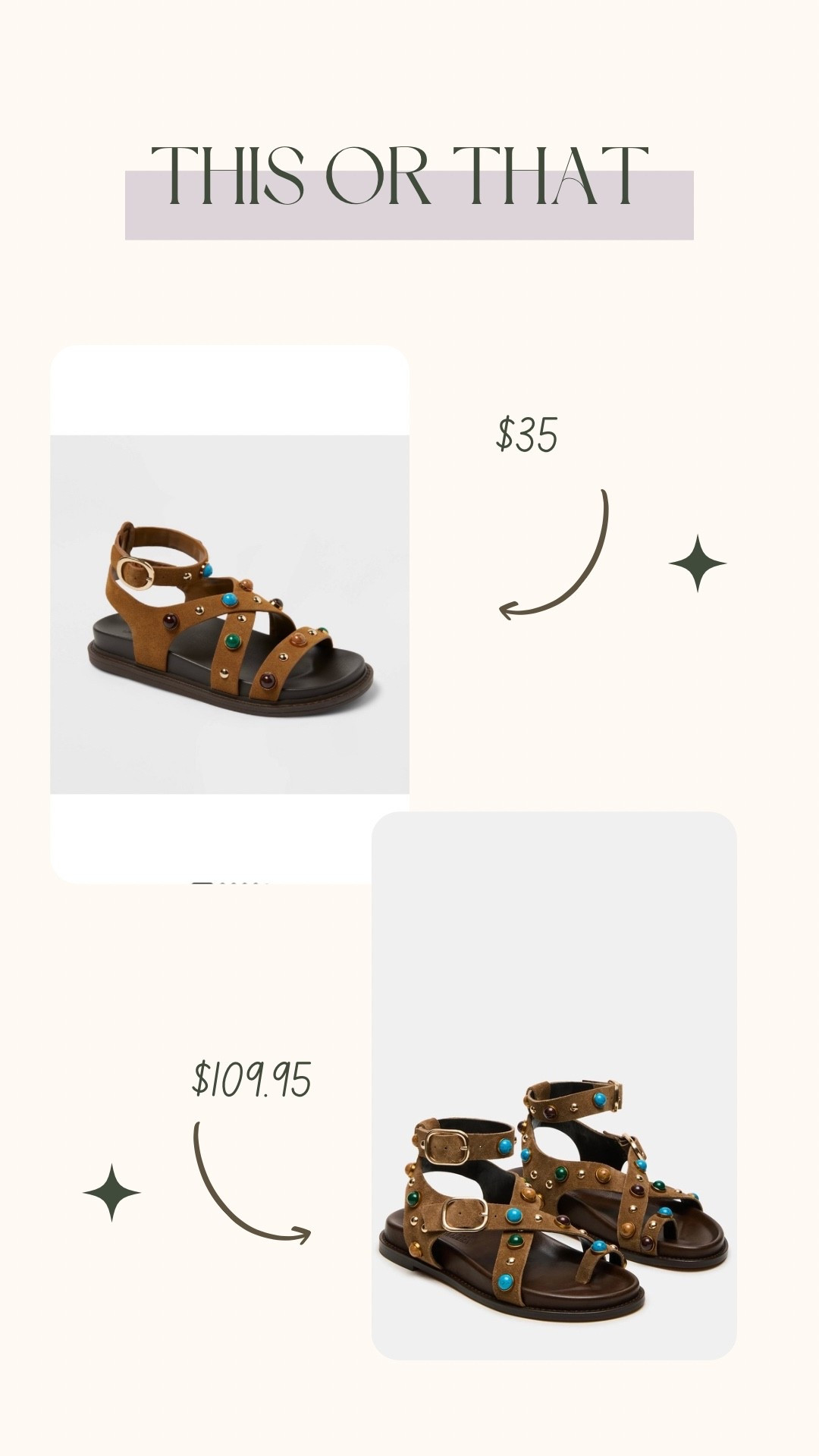 These look for less #sandals are so good! #target #stevemadden #lookforless #springshoes 

#LTKootd #LTKSaleAlert