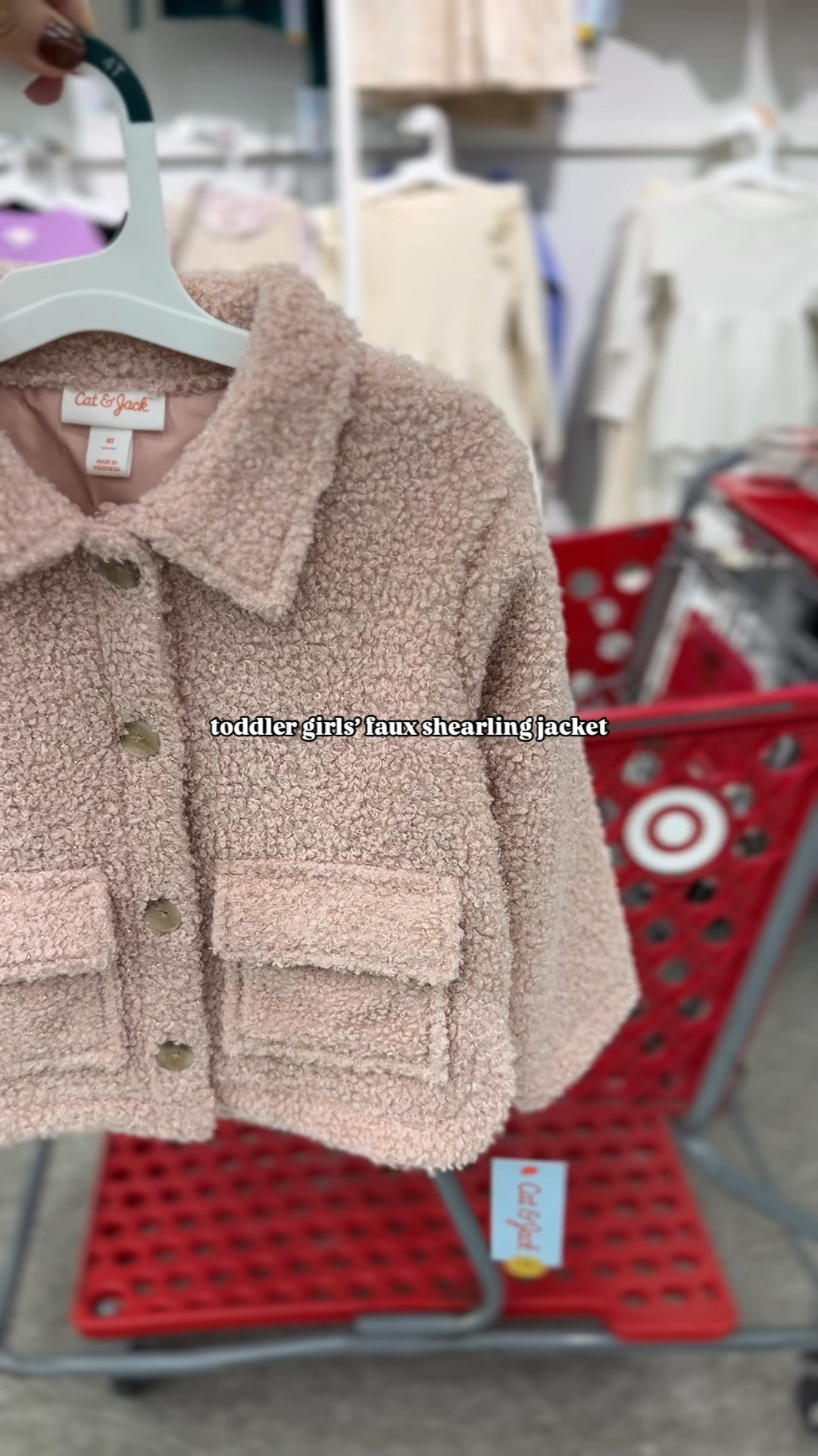 The metallic fibers sparkle so much more in person 💖

Save $10 when you spend the $40 on kids & toddler clothing this week at Target! 🙌🏼🎯

#LTKSeasonal #LTKSaleAlert #LTKKids