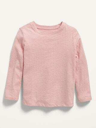 Unisex Solid Long-Sleeve T-Shirt for Toddler | Old Navy (US)