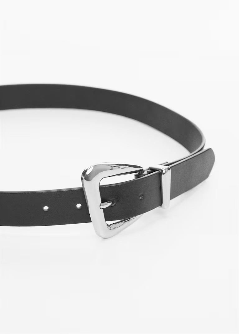 Belt with irregular buckle  -  Women | Mango USA | MANGO (US)
