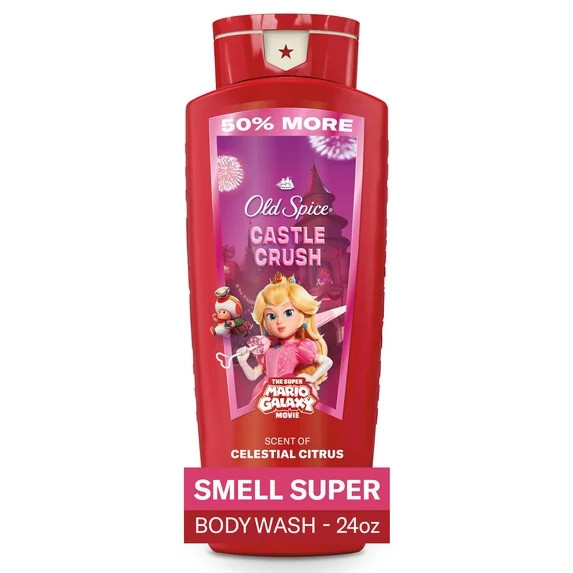 Old Spice Body Wash for Men, Castle Crush, Scent of Celestial Citrus, Old Spice x The Super Mario... | Walmart (US)