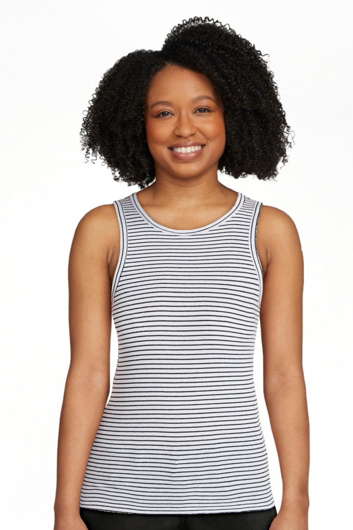 No Boundaries Ribbed High Neck Tank Top, Women's XXS-XXL | Walmart (US)