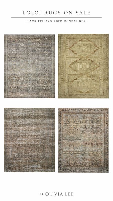 Loloi rugs on sale for Black Friday and cyber Monday - Loloi area rugs on Amazon #arearug #rugs 

#LTKCyberWeek #LTKhome #LTKCyberSaleUK
