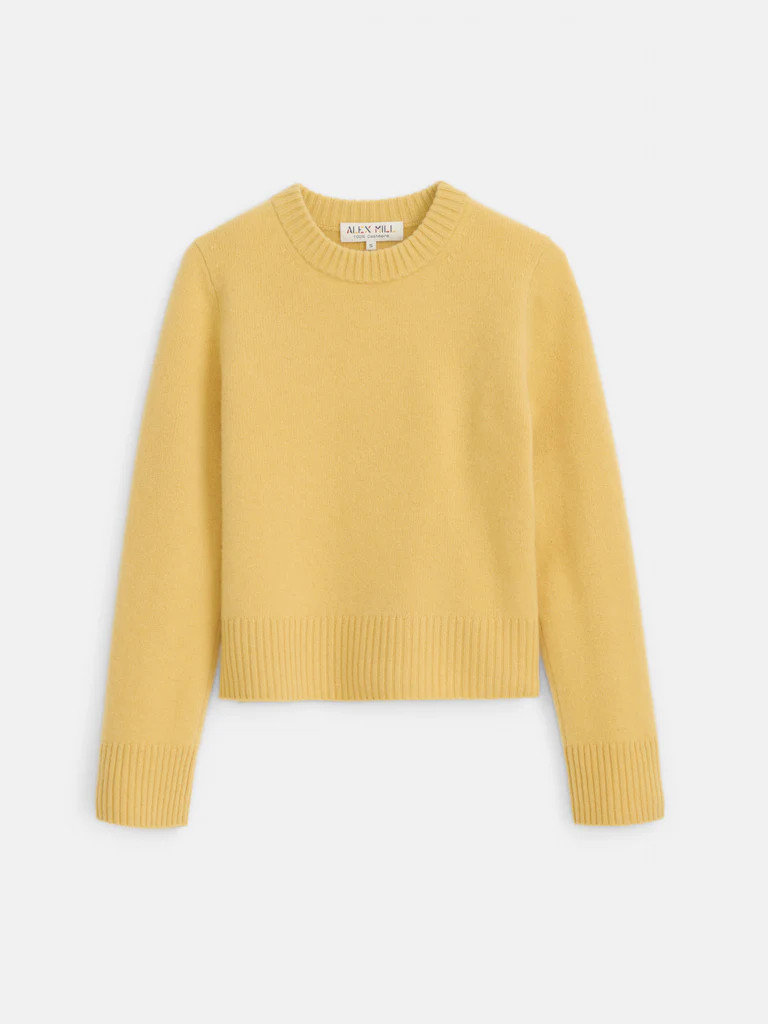 Marais Crewneck Sweater In Cashmere | Alex Mill