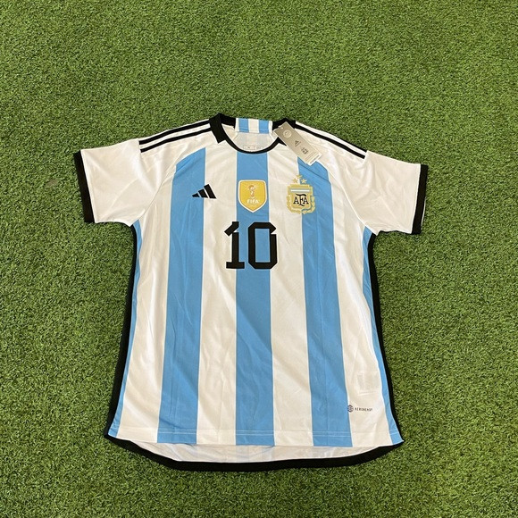 Adidas Argentina Messi Home Jersey 3 Stars 2022 | Poshmark