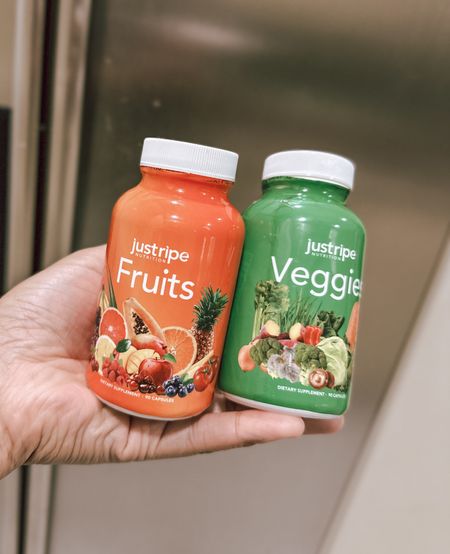 Not consuming enough fruits and veggies in your diet?! Just Ripe Fruits and Veggies capsules contain the daily dose of nutrients needed to support, defend and restore your body’s health. Made with real fruits and vegetables  
