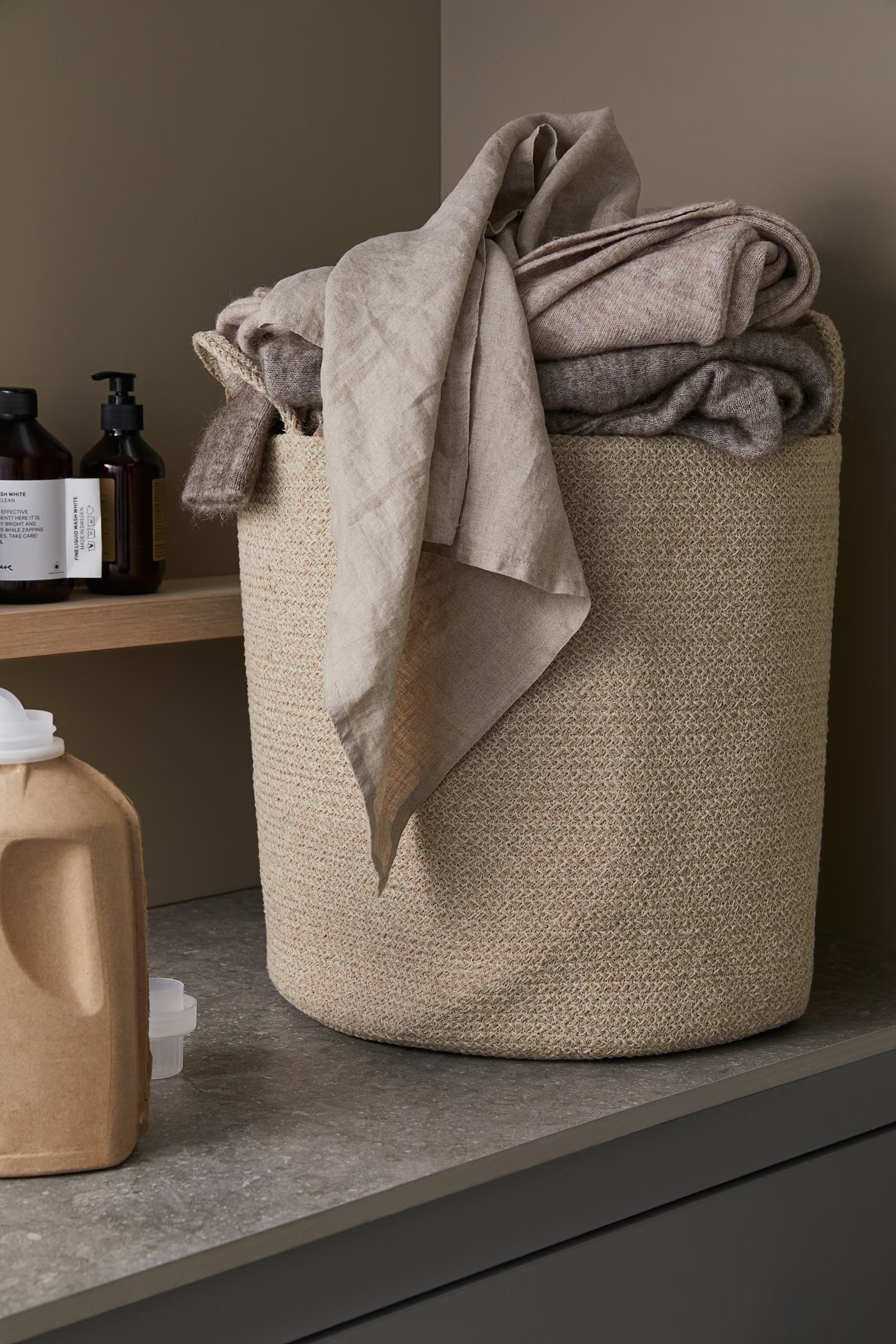 Cotton Storage Basket - Light beige - Home All | H&M US | H&M (US + CA)