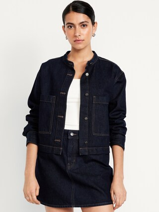 Cropped Jean Jacket | Old Navy (CA)