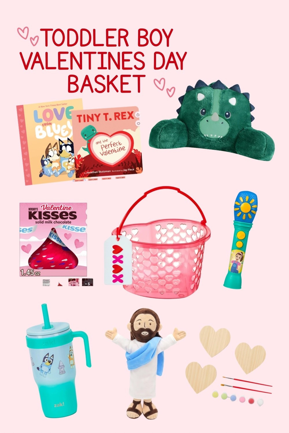 Jesus loves you toddler boys Valentine’s Day basket / boy valentines / boys Valentine basket / kids Valentine’s Day basket / valentines basket for kids 

#LTKValentine #LTKSeasonal #LTKKids
