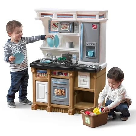 Step2 Lifestyle Custom Play Kitchen with 20 Piece Accessory Play Set | Walmart (US)