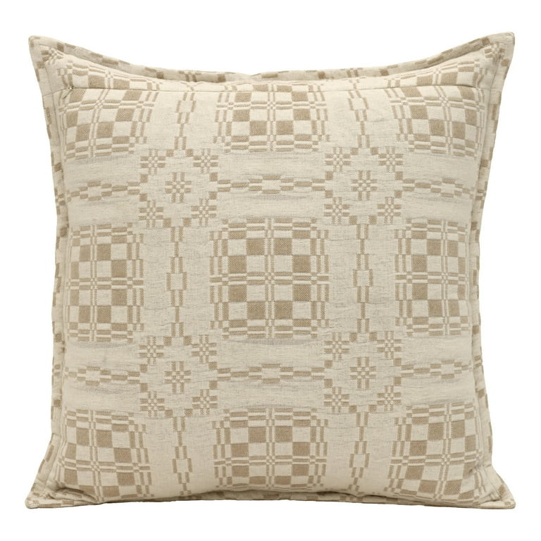 Better Homes & Gardens 20"x20" Reversible Welsh Check Gauze Throw Pillow(1 Count) | Walmart (US)