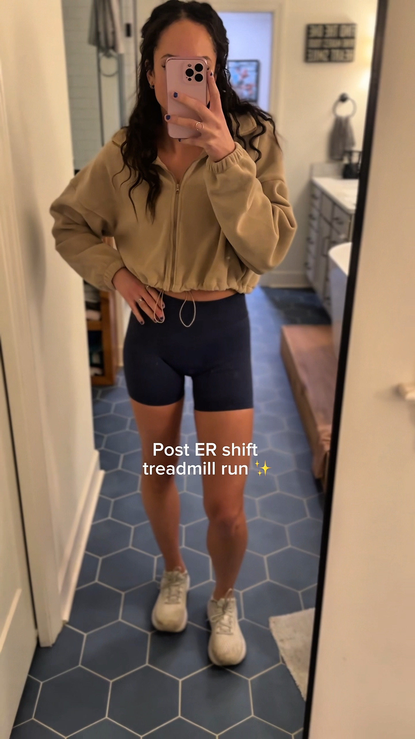 Post work run ✨ #workoutclothes #runningshorts 

#LTKActive #LTKWatchNow #LTKSpringSale