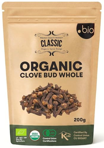 Organic Clove Bud Whole - Whole Cloves Organic for Cooking from Sri Lanka | Organic Spice Shop 7 oz (200g) Eco-Friendly Resealable Bag | Amazon (US)