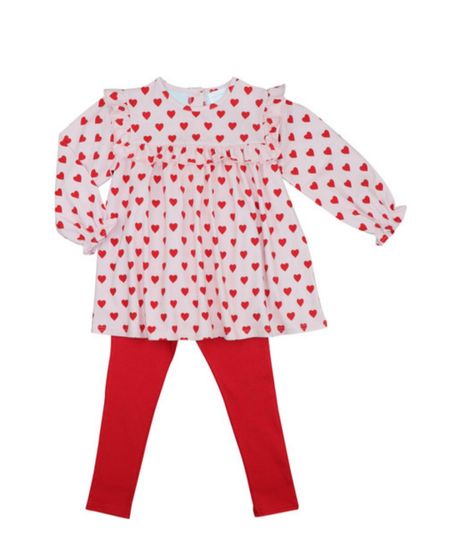 Cecil & Lou heart set. Heart dress. Valentine’s Day for little girls. Vday. Valentine’s Day outfits 

#LTKSeasonal #LTKkids #LTKunder50