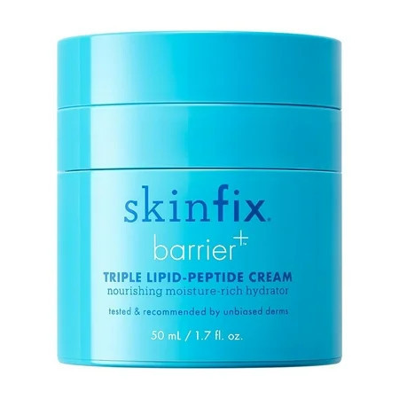 Skinfix Barrier+ Triple Lipid-Peptide Cream: Enriched with Lipids Peptides Hyaluronic Acid and Shea Butter for Brightening Firming and Plumping 1.7 oz | Walmart (US)