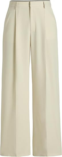 CIDER High Waist Pleated Wide Leg Pants | Amazon (US)