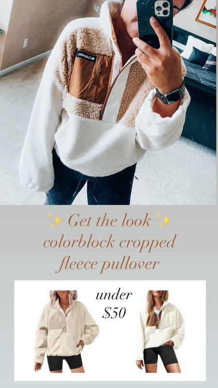 Fleece pullover 
Amazon fashion
Pullovers under $50


#LTKSeasonal #LTKfindsunder50 #LTKMostLoved