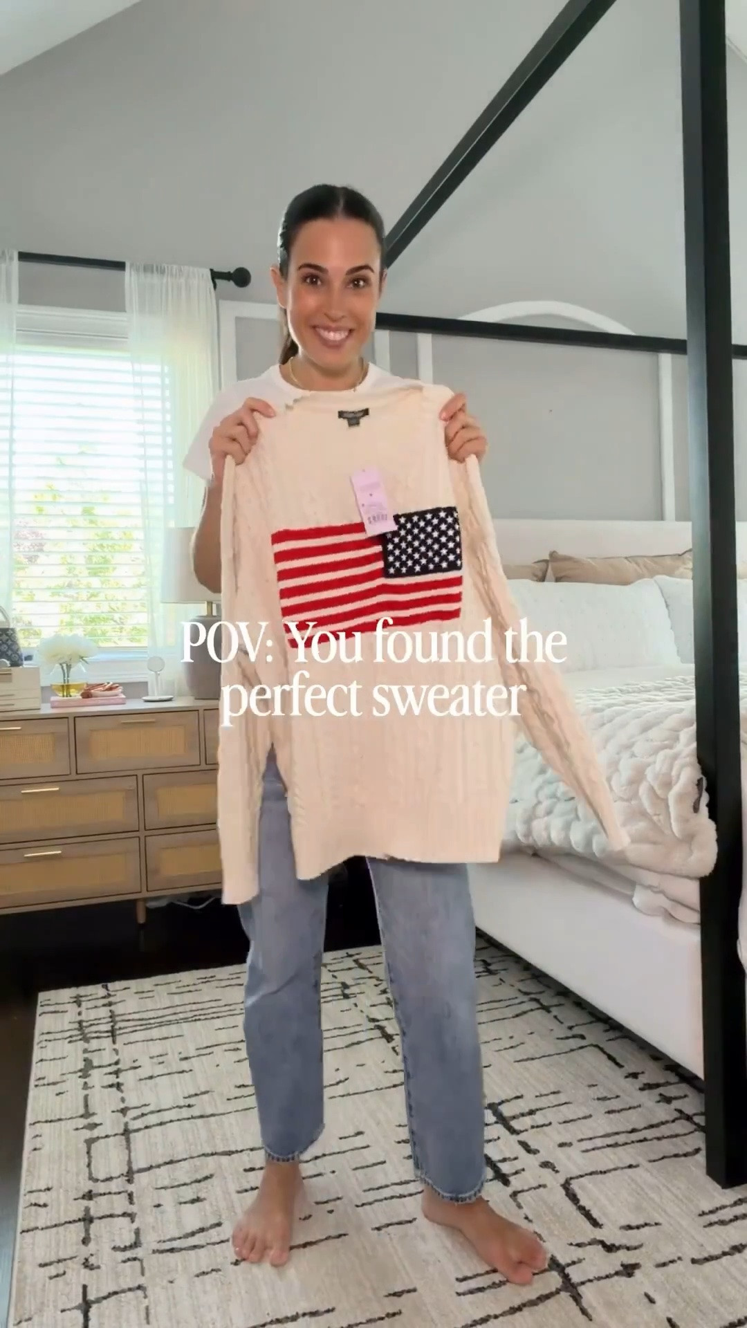 🇺🇸❤️ The sweater I’ll be wearing 4th of July 🤍 (especially with this weather) And can we talk about the price?! Only $35 from Target 🙌🏻

The perfect patriotic piece with denim, white jeans, shorts… literally all the summer things 🇺🇸

#LTKSeasonal #LTKOver40 #LTKgrwm